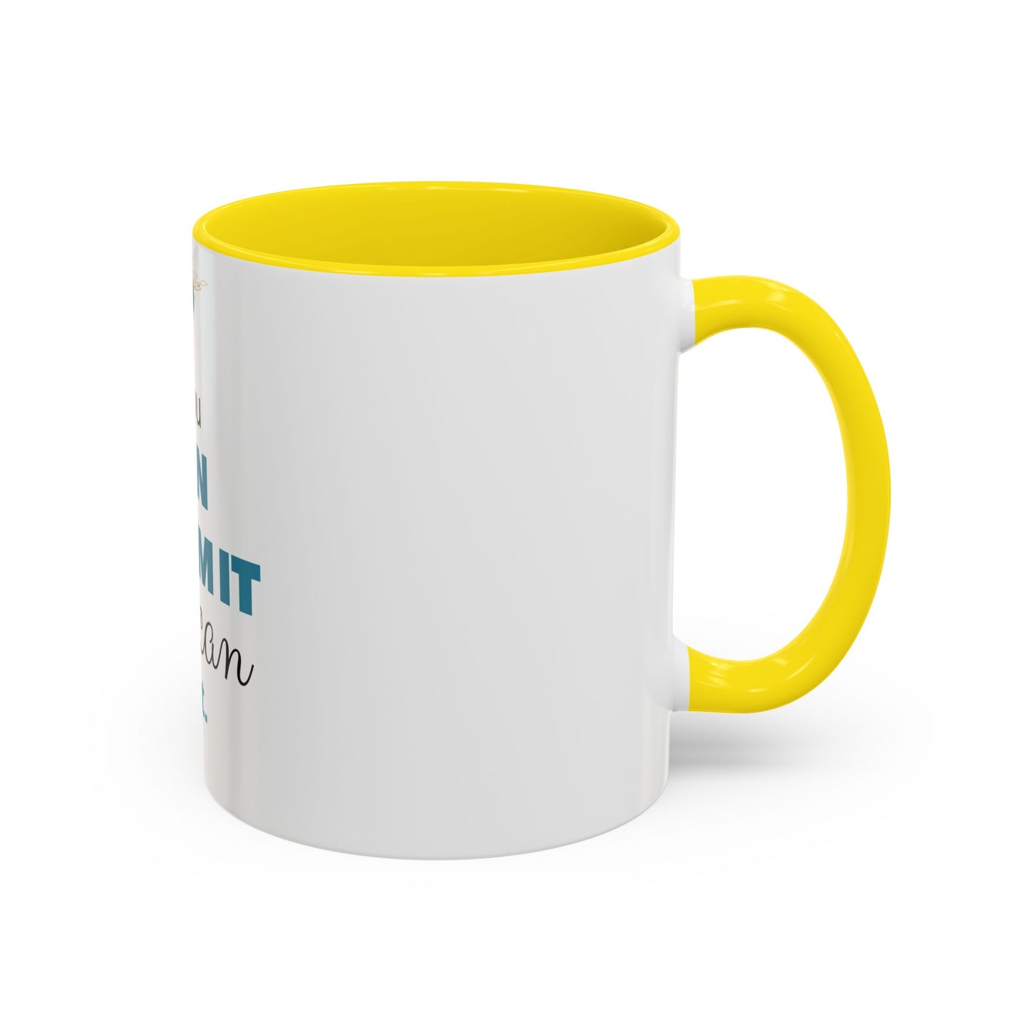 Motivational Accent Coffee Mug, Inspirational Gift for Her, Office Mug, Dream Big Coffee Cup, Positive Affirmation Drinkware