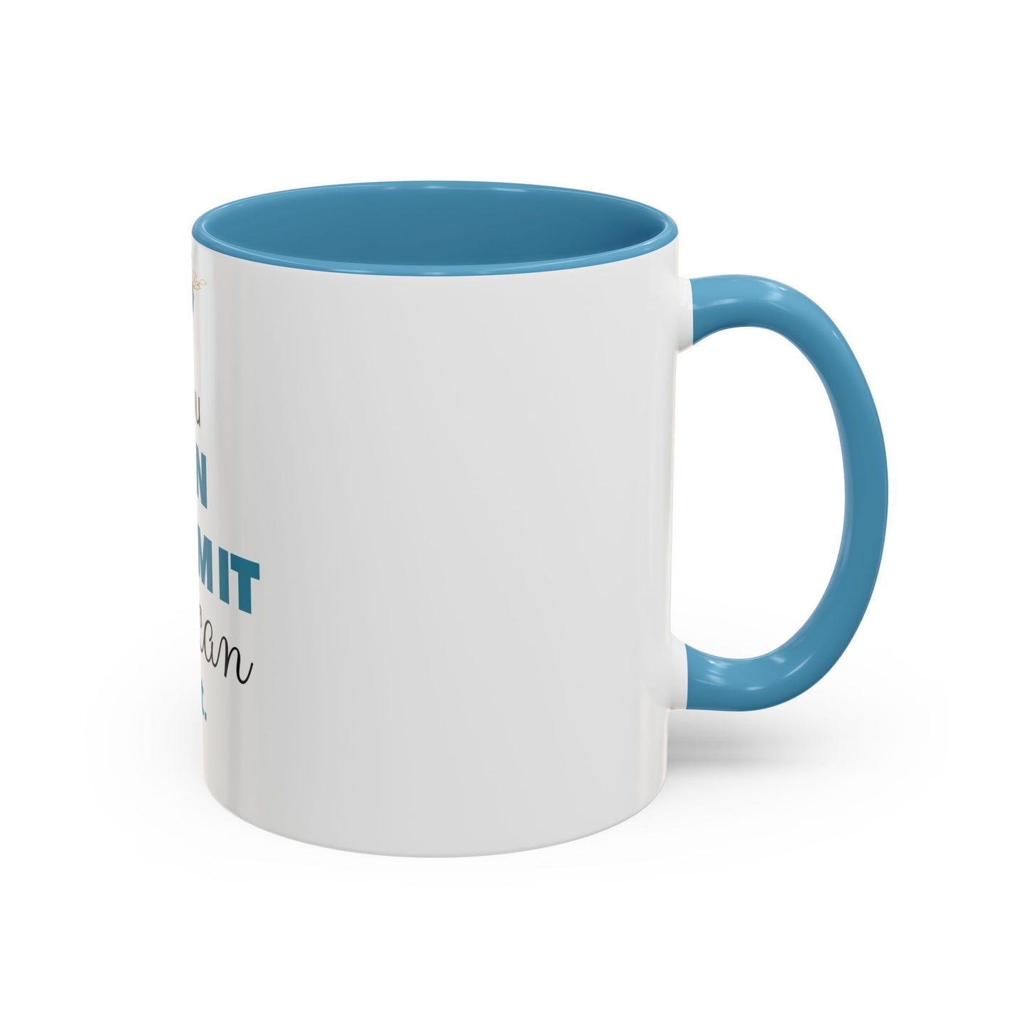 Motivational Accent Coffee Mug, Inspirational Gift for Her, Office Mug, Dream Big Coffee Cup, Positive Affirmation Drinkware