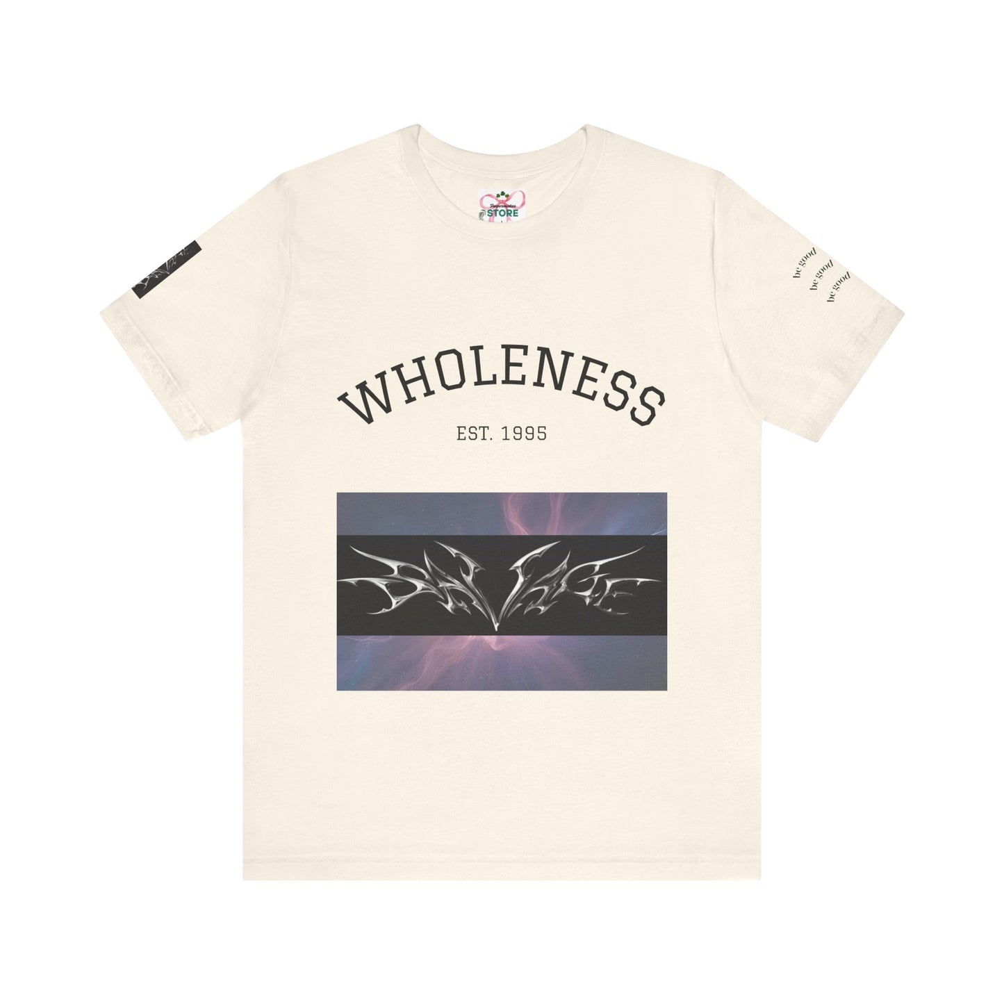 Wholeness Graphic Tee – Unisex Jersey Short Sleeve T-Shirt, Casual Wear, Street Style, Gift for Friends, Music Lovers, 90s Nostalgia