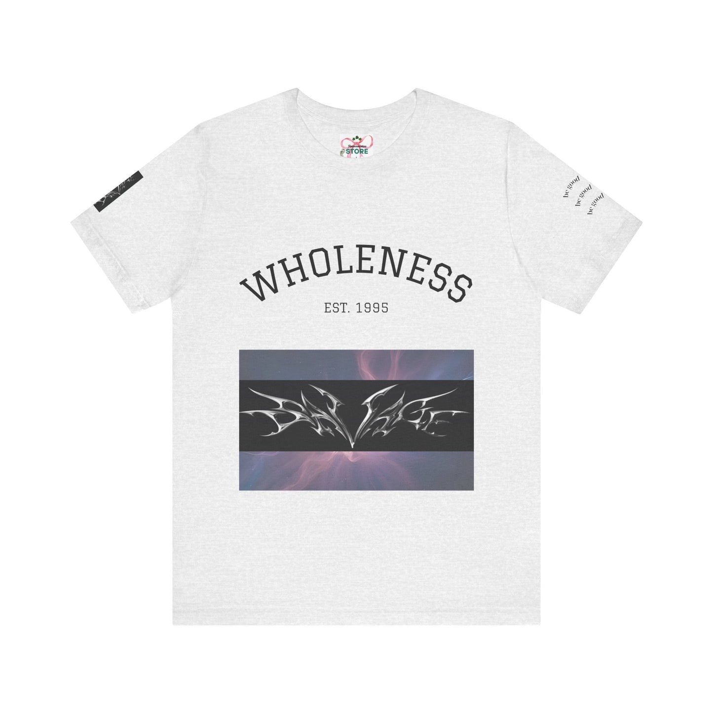 Wholeness Graphic Tee – Unisex Jersey Short Sleeve T-Shirt, Casual Wear, Street Style, Gift for Friends, Music Lovers, 90s Nostalgia