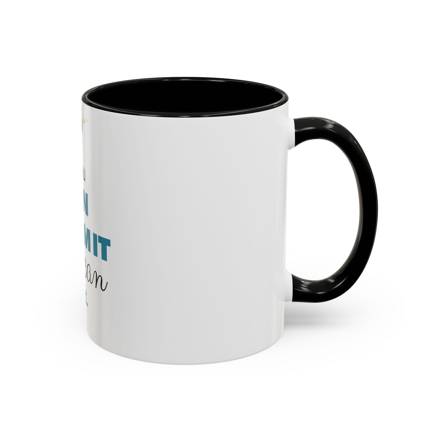 Motivational Accent Coffee Mug, Inspirational Gift for Her, Office Mug, Dream Big Coffee Cup, Positive Affirmation Drinkware