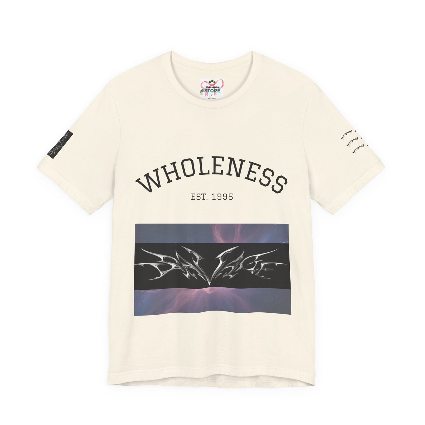 Wholeness Graphic Tee – Unisex Jersey Short Sleeve T-Shirt, Casual Wear, Street Style, Gift for Friends, Music Lovers, 90s Nostalgia