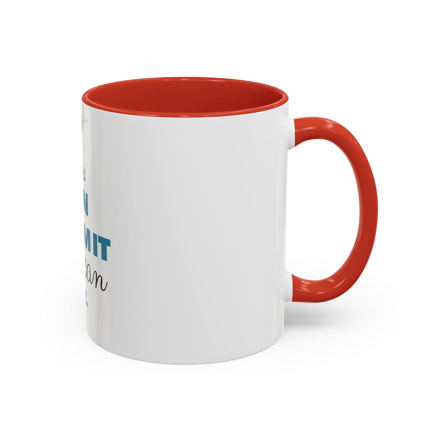 Motivational Accent Coffee Mug, Inspirational Gift for Her, Office Mug, Dream Big Coffee Cup, Positive Affirmation Drinkware