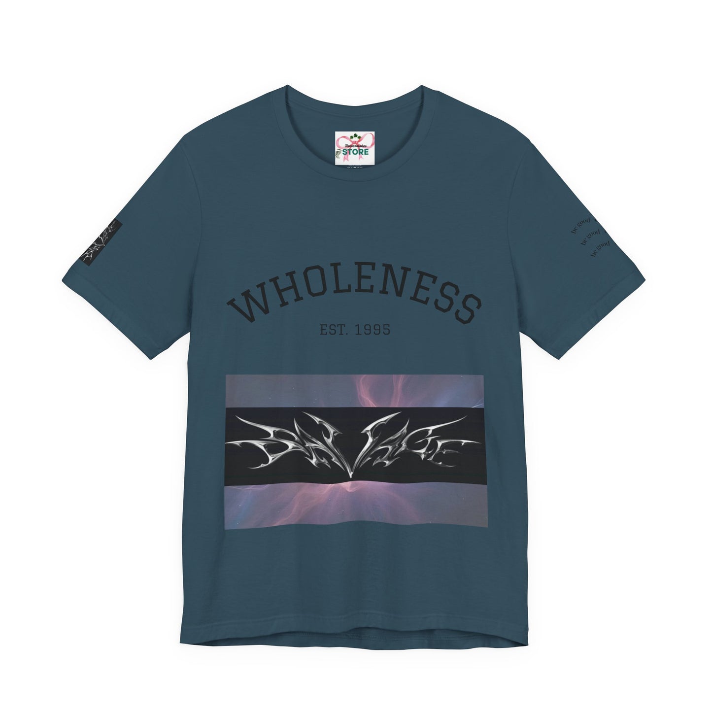 Wholeness Graphic Tee – Unisex Jersey Short Sleeve T-Shirt, Casual Wear, Street Style, Gift for Friends, Music Lovers, 90s Nostalgia