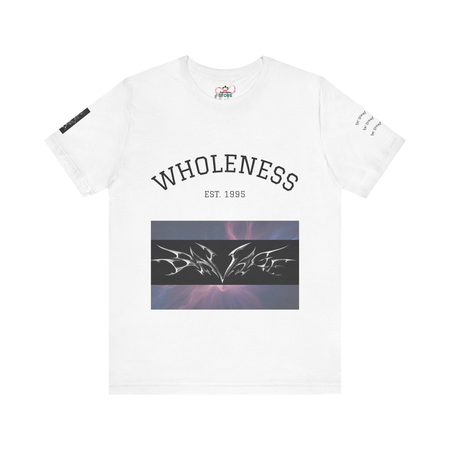 Wholeness Graphic Tee – Unisex Jersey Short Sleeve T-Shirt, Casual Wear, Street Style, Gift for Friends, Music Lovers, 90s Nostalgia