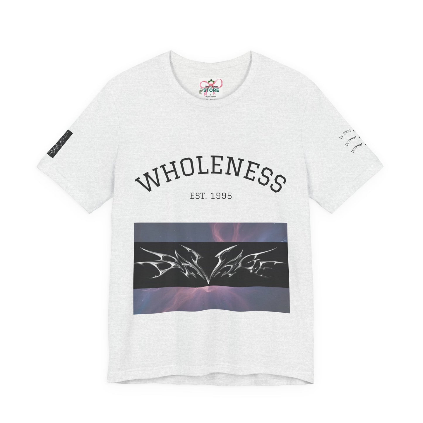 Wholeness Graphic Tee – Unisex Jersey Short Sleeve T-Shirt, Casual Wear, Street Style, Gift for Friends, Music Lovers, 90s Nostalgia