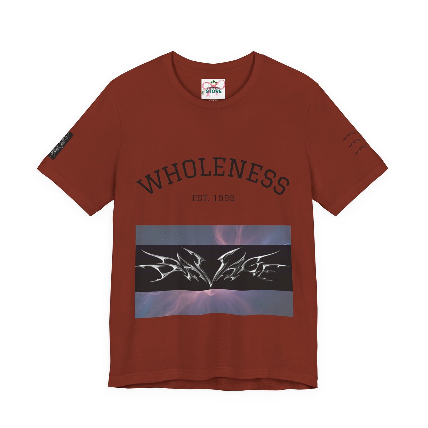 Wholeness Graphic Tee – Unisex Jersey Short Sleeve T-Shirt, Casual Wear, Street Style, Gift for Friends, Music Lovers, 90s Nostalgia