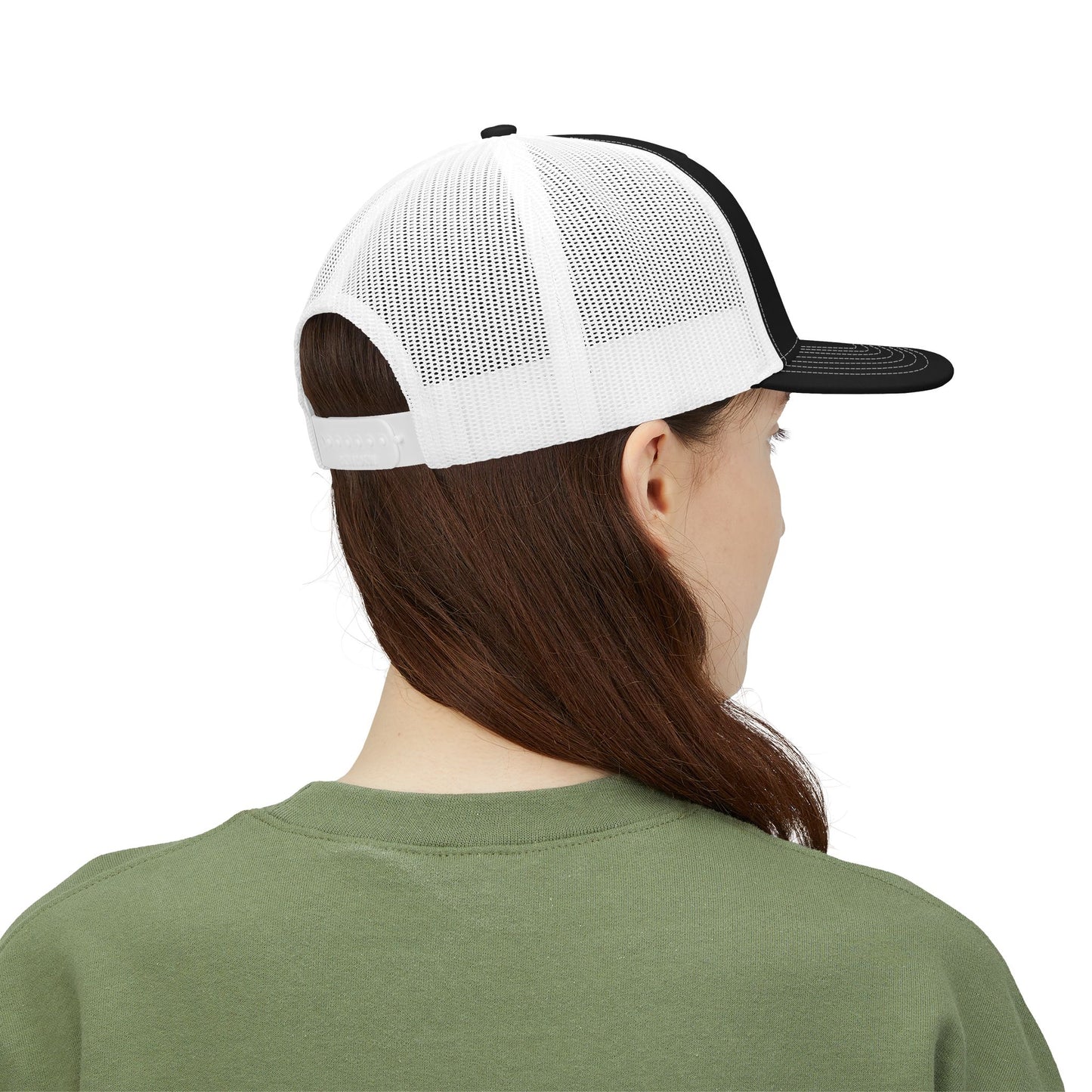 Brooklyn Embroidered Snapback Trucker Cap | Stylish Hats for Summer, Casual Wear, Gift for Dad, Trendy Accessories, Urban Fashion