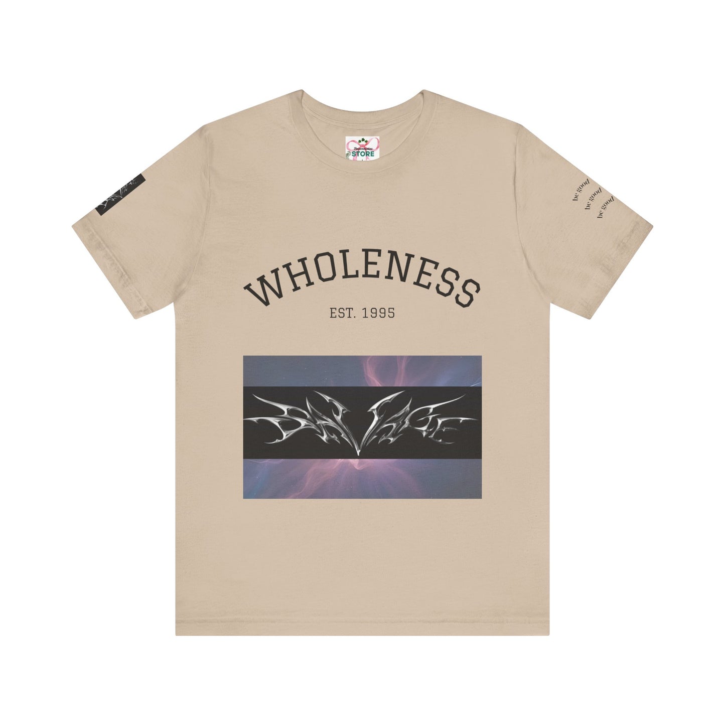 Wholeness Graphic Tee – Unisex Jersey Short Sleeve T-Shirt, Casual Wear, Street Style, Gift for Friends, Music Lovers, 90s Nostalgia