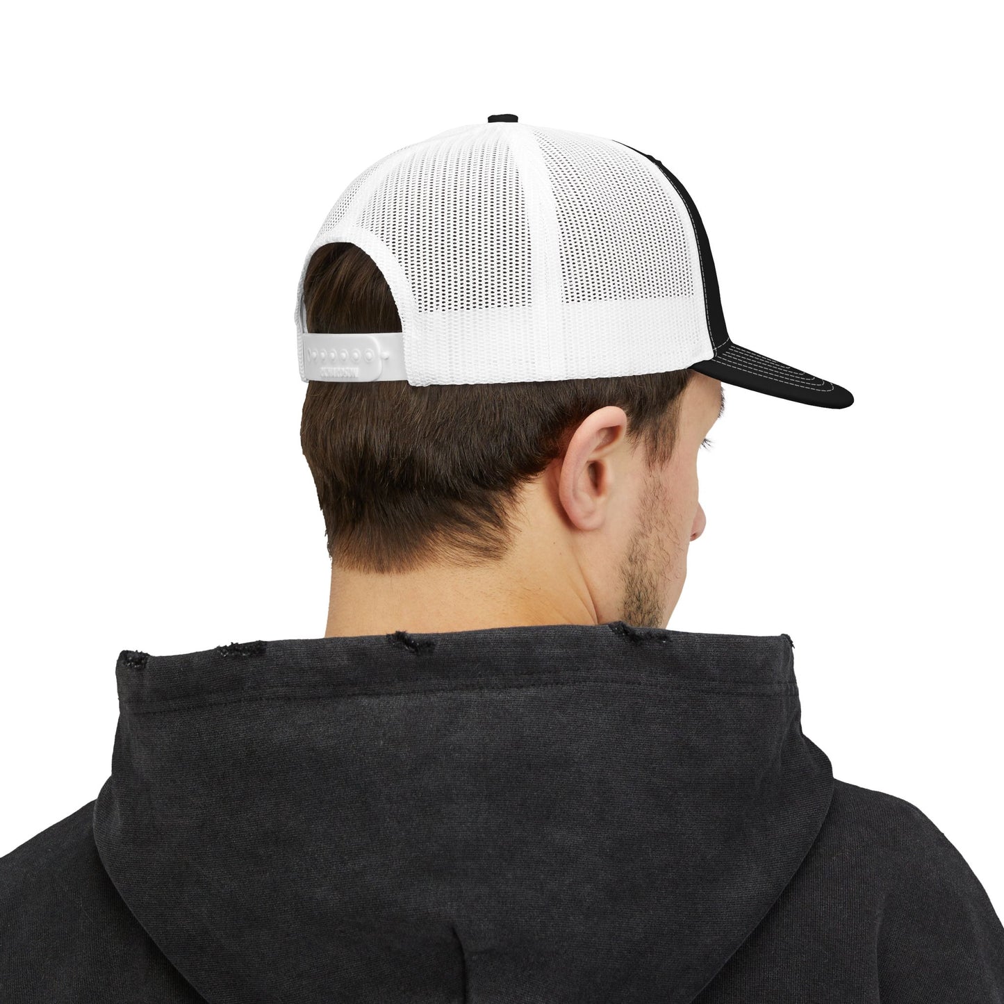 Brooklyn Embroidered Snapback Trucker Cap | Stylish Hats for Summer, Casual Wear, Gift for Dad, Trendy Accessories, Urban Fashion