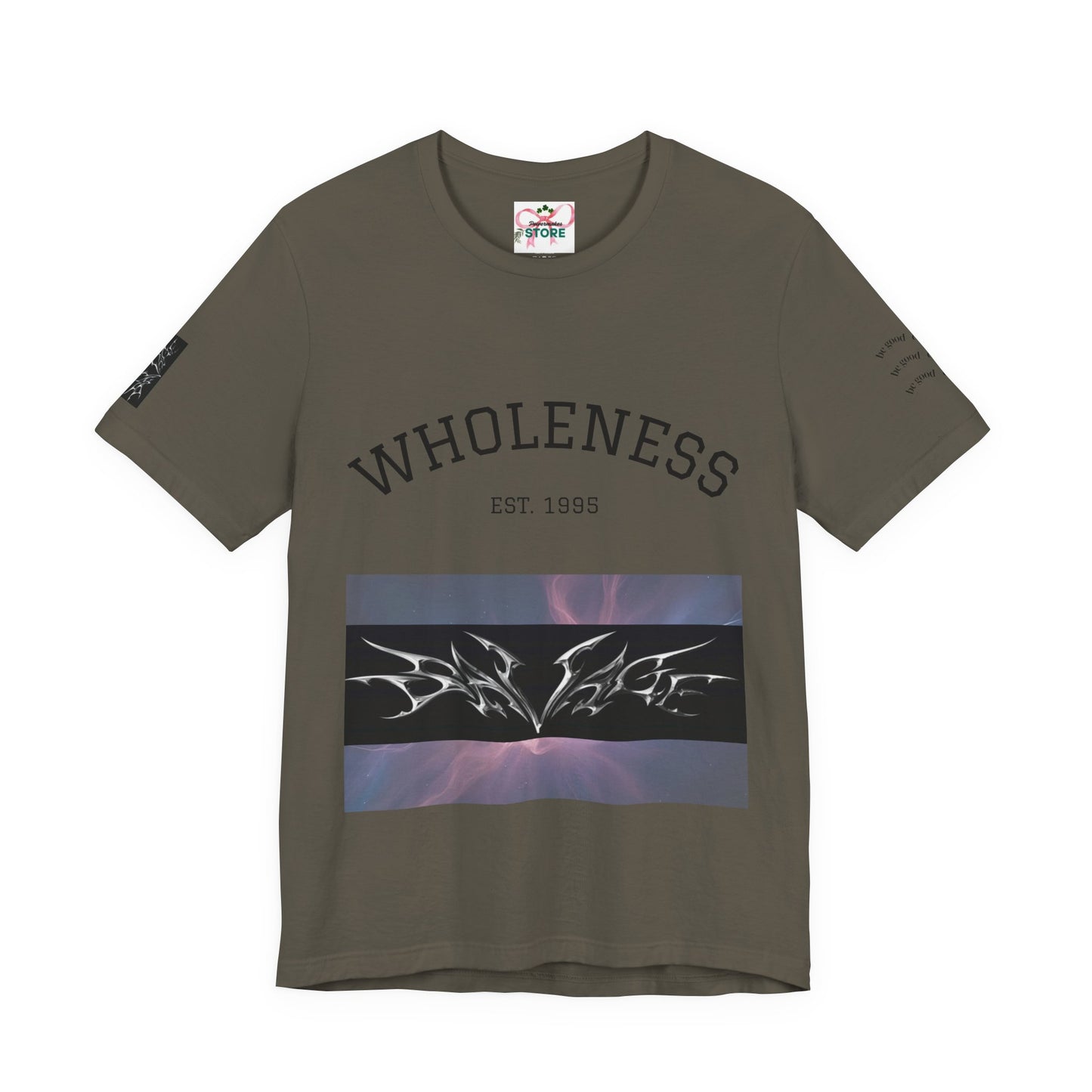 Wholeness Graphic Tee – Unisex Jersey Short Sleeve T-Shirt, Casual Wear, Street Style, Gift for Friends, Music Lovers, 90s Nostalgia