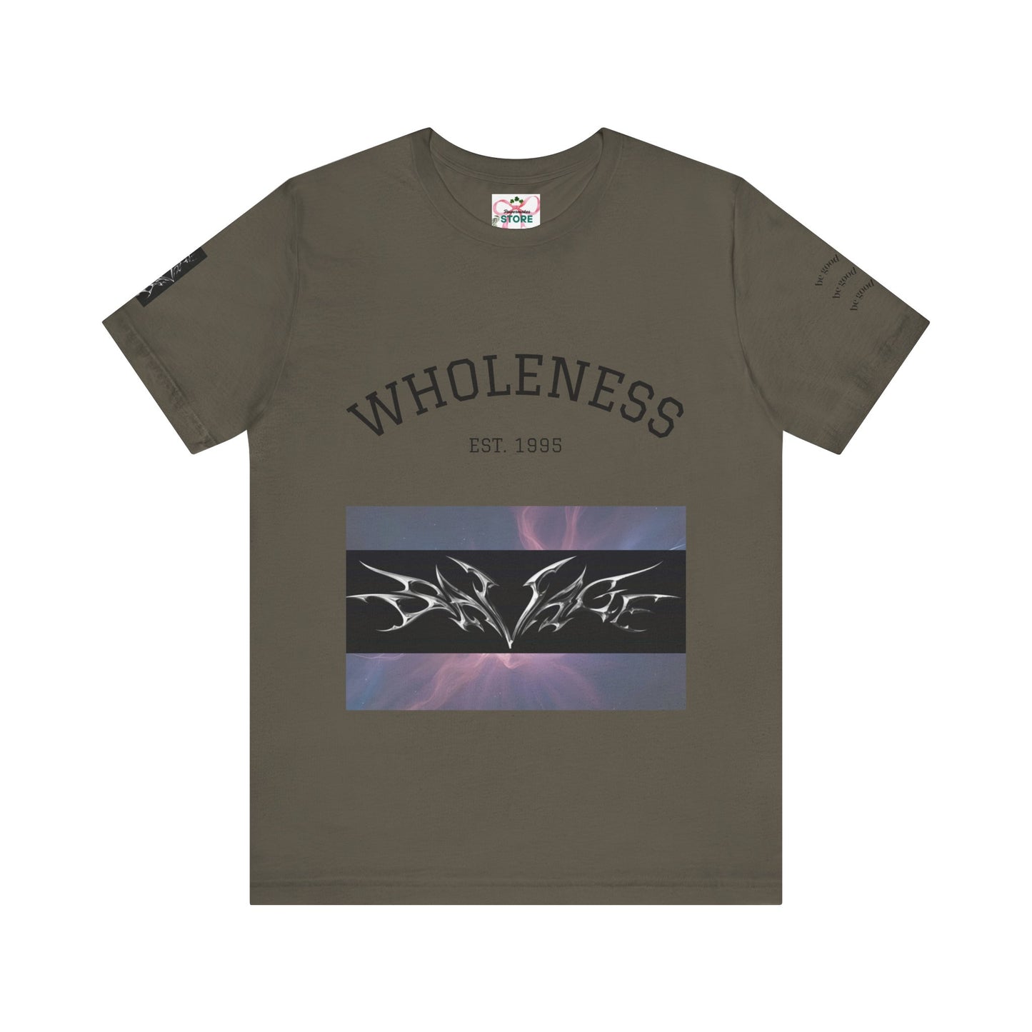 Wholeness Graphic Tee – Unisex Jersey Short Sleeve T-Shirt, Casual Wear, Street Style, Gift for Friends, Music Lovers, 90s Nostalgia